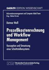 Prozeßkostenrechnung und Workflow Management: Konzeption und Umsetzung eines Schnittstellensystems