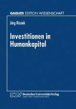 Investitionen in Humankapital