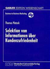 Selektion von Informationen über Kundenzufriedenheit