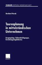 Tourenplanung in mittelständischen Unternehmen: Ausgangslage, Rahmenbedingungen, Gestaltungsmöglichkeiten