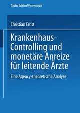 Krankenhaus-Controlling und monetäre Anreize für leitende Ärzte: Eine Agency-theoretische Analyse