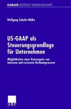 US-GAAP als Steuerungsgrundlage für Unternehmen: Möglichkeiten einer Konvergenz von internem und externem Rechnungswesen