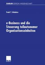 e-Business und die Steuerung teilautonomer Organisationseinheiten