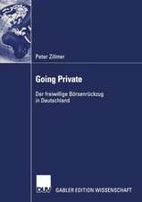 Going Private: Der freiwillige Börsenrückzug in Deutschland