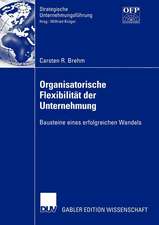 Organisatorische Flexibilität der Unternehmung