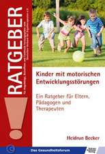 Kinder mit motorischen Entwicklungsstörungen