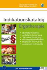 Indikationskatalog Ergotherapie