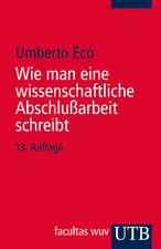 Wie man eine wissenschaftliche Abschlußarbeit schreibt