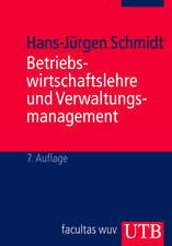 Betriebswirtschaftslehre und Verwaltungsmanagement