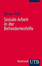 Soziale Arbeit in der Behindertenhilfe