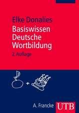 Basiswissen Deutsche Wortbildung