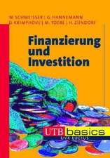 Finanzierung und Investition