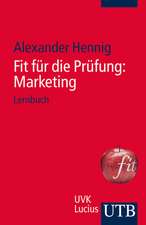 Fit für die Prüfung: Marketing