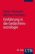 Dimbath, O: Gedächtnissoziologie