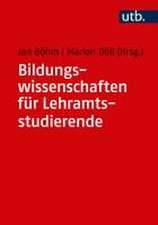 Bildungswissenschaften für Lehramtsstudierende