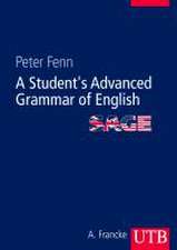 A Student's Advanced Grammar of English (SAGE)