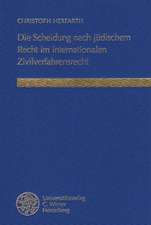 Die Scheidung nach jüdischem Recht im internationalen Zivilverfahrensrecht