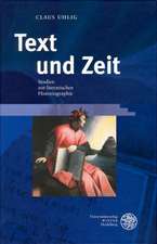 Text und Zeit