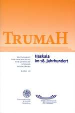 Trumah 16. Haskala im 18. Jahrhundert