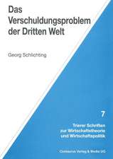 Das Verschuldungsproblem der Dritten Welt