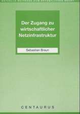 Der Zugang zu wirtschaftlicher Netzinfrastruktur