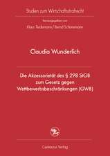 Die Akzessorietät des § 298 StGB zum Gesetz gegen Wettbewerbsbeschränkungen (GWB)