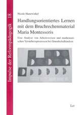 Handlungsorientiertes Lernen mit dem Bruchrechenmaterial Maria Montessoris