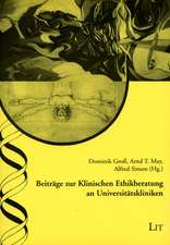 Beiträge zur Klinischen Ethikberatung an Universitätskliniken