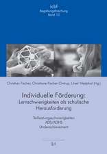 Individuelle Förderung: Lernschwierigkeiten als schulische Herausforderung