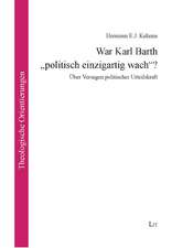 War Karl Barth 