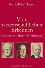 Hansen, F: Vom wissenschaftlichen Erkennen