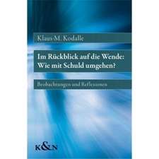 Im Rückblick auf die Wende: Wie mit Schuld umgehen?