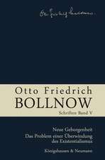 Otto Friedrich Bollnow: Schriften - Band 5