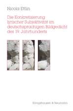 Die Konkretisierung lyrischer Subjektivität im deutschsprachigen Bildgedicht des 19. Jahrhunderts