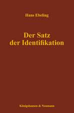 Der Satz der Identifikation