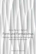 Form und Formalismus