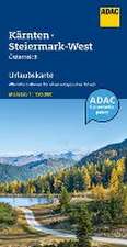 ADAC Urlaubskarte Österreich 04 Kärnten, Steiermark-West 1:150.000