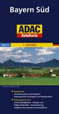 ADAC AutoKarte Deutschland 13. Bayern Süd 1 : 200 000