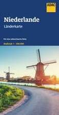 ADAC Länderkarte Niederlande 1:300.000