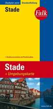 Falk Stadtplan Extra Standardfaltung Stade