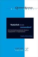 'Natürlich is=es vorsondiert'