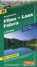 Flims / Laax / Falera 1 : 50 000