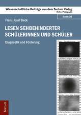 Lesen sehbehinderter Schülerinnen und Schüler