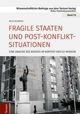 Fragile Staaten und Post-Konflikt-Situationen