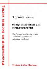 Religionsfreiheit ALS Menschenrecht