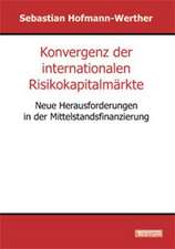 Konvergenz Der Internationalen Risikokapitalm Rkte