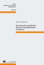 Bewertung des Ausfallrisikos deutscher Hypothekenbank-Pfandbriefe