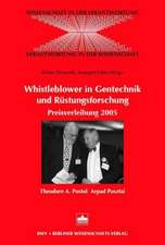 Whistleblower in Gentechnik und Rüstungsforschung