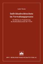 Individualrechtsschutz im Verwaltungsprozess