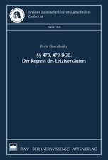 §§ 478, 479 BGB: Der Regress des Letztverkäufers